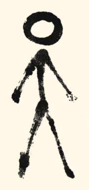 The original Instinct stick figure